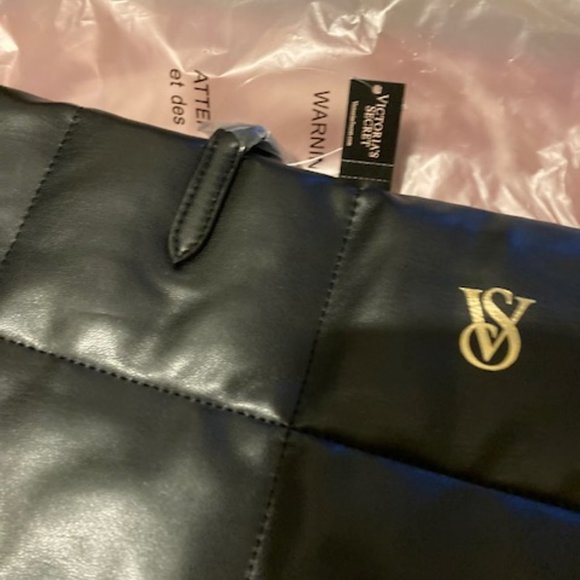 Victoria Secrets black bag/tote - Picture 2 of 7